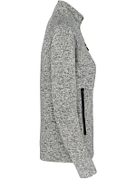 K Dámská melanžová pletená fleecová bunda 20. light grey melange model 22423075 - Kariban K Dámská melanžová pletená fleecová bunda 20. light grey melange model 22423075 - Kariban