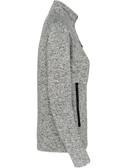 K Dámská melanžová pletená fleecová bunda 20. light grey melange model 22423075 - Kariban K Dámská melanžová pletená fleecová bunda 20. light grey melange model 22423075 - Kariban