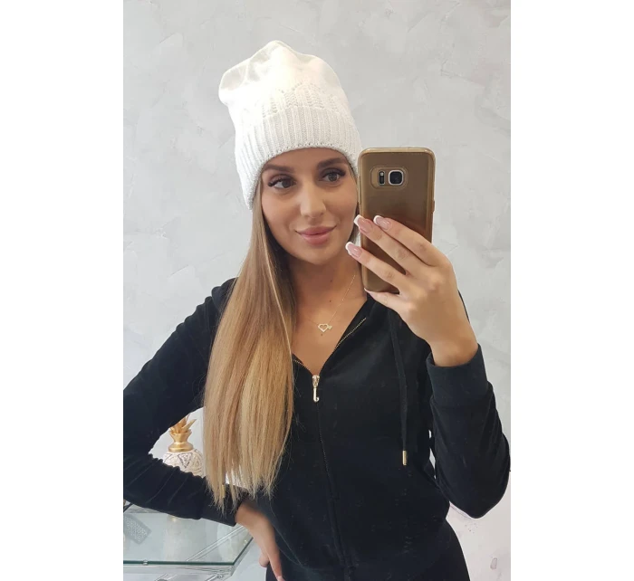 Dámska čiapka Irmina K333 biela Dámska čiapka Irmina K333 biela