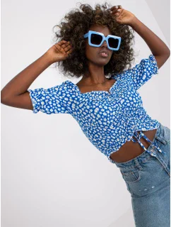 Blúzka RO BZ 2516 12.35X biela a modrá