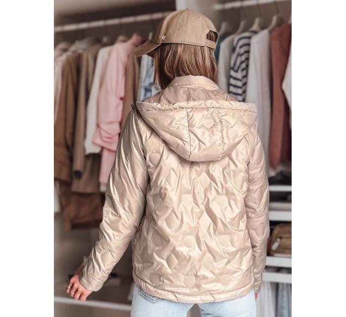 Dámská přechodná bunda béžová Dstreet model 21986746 - FashionStreet