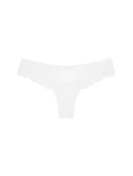 Dámske tangá Lovely Micro Brazilian String biela - TRIUMPH