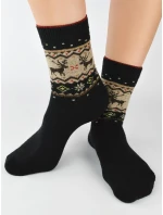 Noviti SW011 Vlnené ponožky so sobom 36-41