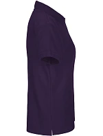 O Dámské piqué polo z bio bavlny purple model 22503865 - Neutral O Dámské piqué polo z bio bavlny purple model 22503865 - Neutral