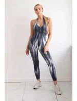 Fitness oblek s push up grafitom Fitness oblek s push up grafitom