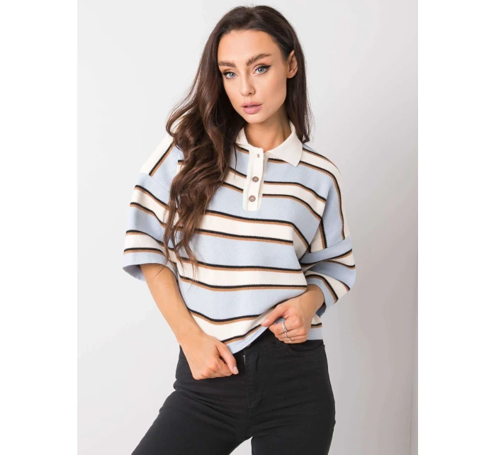 Blúzka 269 BZ 15501.94P biela a modrá