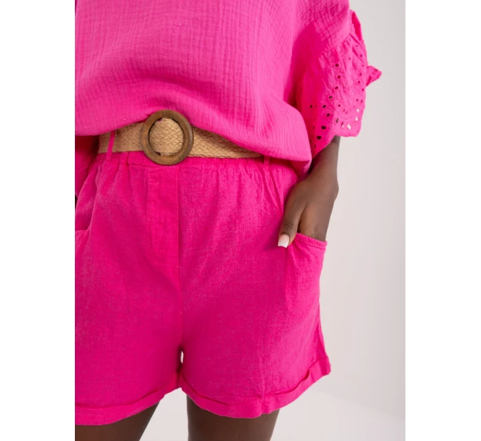 DHJ šortky SN 2598.28X fuchsiová