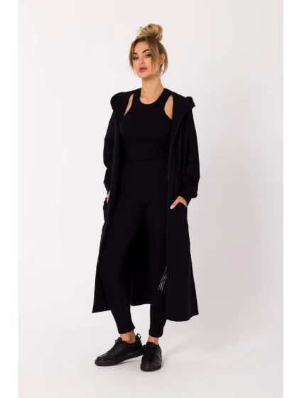 model 18383207 Sako s dlouhým zipem černé - Moe