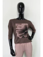 model 21471516 BLOUSE - OFF PINK