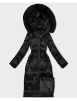 Zimowa kurtka damska ze w  czarna model 21731646 - S'WEST