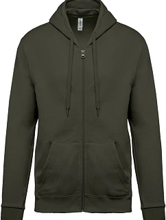 K 479 Mikina s kapucí model 22438599 dark khaki - Kariban