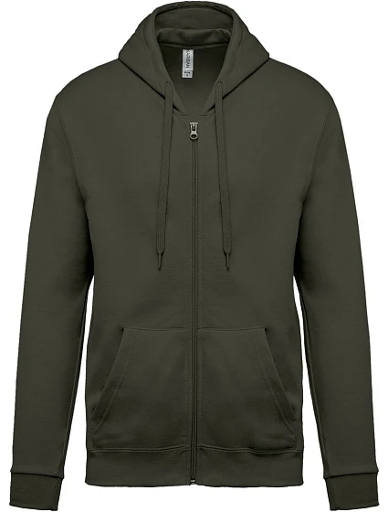 Kariban K 479 Mikina s kapucňou 20.K479 tmavá khaki Kariban K 479 Mikina s kapucňou 20.K479 tmavá khaki