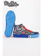Trampki Pol'and'Rock Festival X Big Star SS174500 Niebieskie
