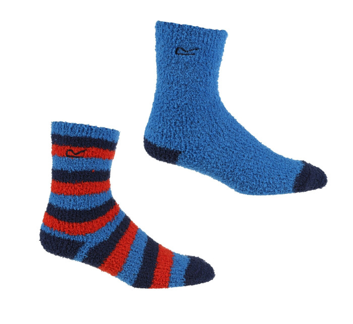 Detské ponožky 2 Pack RKH046-4DC modré - Regatta
