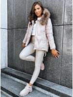 Dámska zimná bunda SNOW beige FashionStreet TY3817
