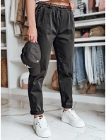 Dámské kalhoty chinos s páskem black Dstreet model 21986504 - FashionStreet