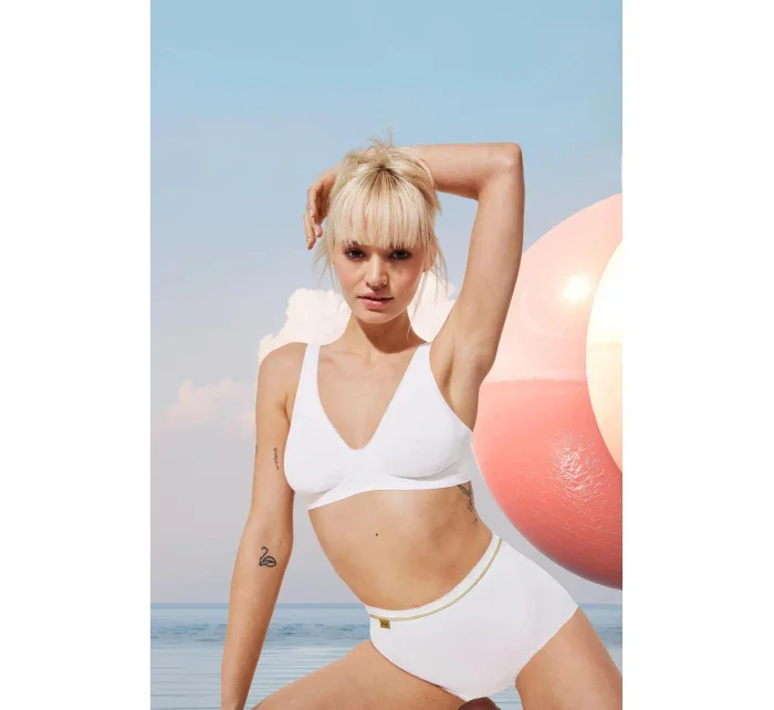 sloggi Basic+ Soft Bra - WHITE - SLOGGI WHITE - SLOGGI