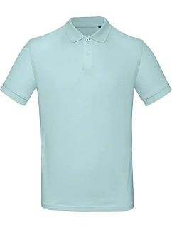 B&C Inspire Polo /men_° Pánske polo tričko z bio bavlny 01.0430 millennial mint