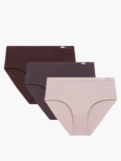 Atlantic 3CLP-004 3-pack farba:ružová/fialová/hnedá