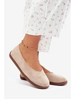 Dámské barefoot baleríny béžové Hollin Dámské barefoot baleríny béžové Hollin