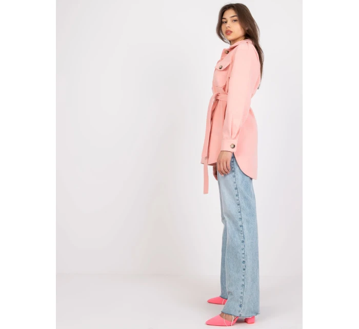 Košeľa LK KS 508481.88 svetlo ružová