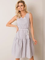 Šaty LK SK 508215.30P biela šedá