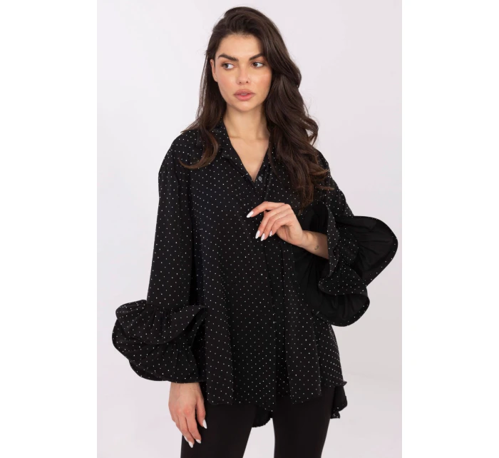 Košeľa s dlhým rukávom model 222313 Taliansko Moda Košeľa s dlhým rukávom model 222313 Taliansko Moda