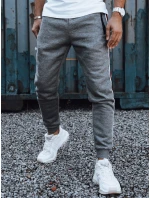 Pánske antracitové tepláky FashionStreet UX4425