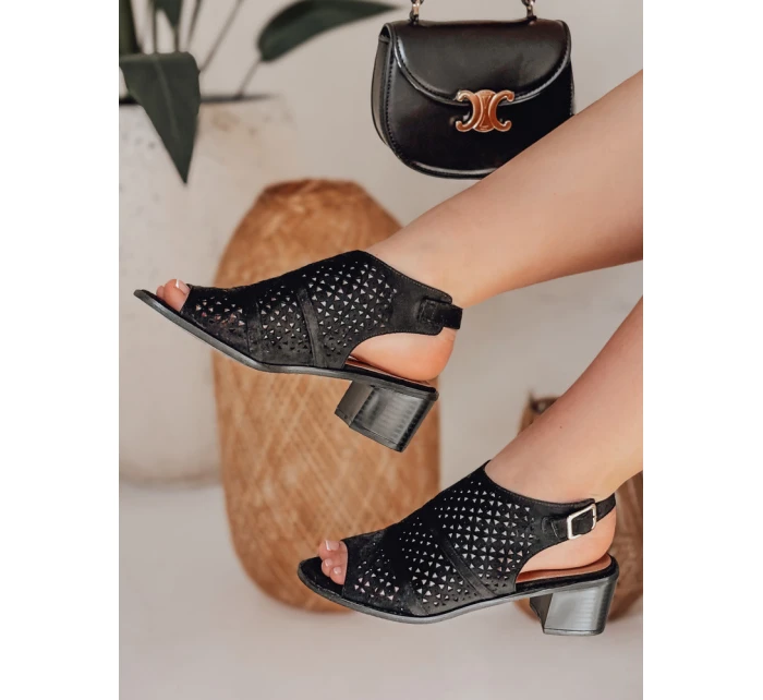 dámské sandály černé Dstreet model 21984585 - FashionStreet