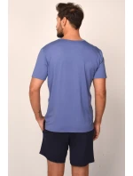 Talianska móda Dallas c.r. c.r. farba:modrá/sivá