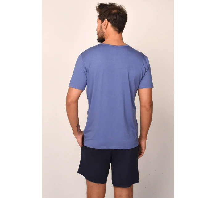 Talianska móda Dallas c.r. c.r. farba:modrá/sivá