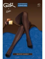 Gatta Microfiber Tights 40 DEN farba:dark choco Gatta Microfiber Tights 40 DEN farba:dark choco