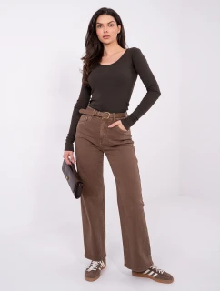 Blúzka WT BZ A1090.83 tmavohnedá