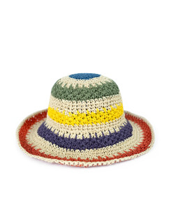 Art Of Polo Hat Cz22208-1 Light Beige/Multicolour