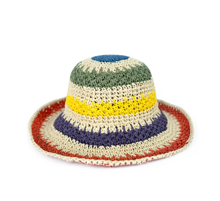 Art Of Polo Hat Cz22208-1 Light Beige/Multicolour