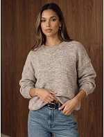 Dámsky oversize sveter s vlnou Fango od FashionStreet MY2648