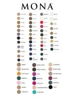 Dámske pančuchové nohavice Mona Dalia 15 den 5-XL