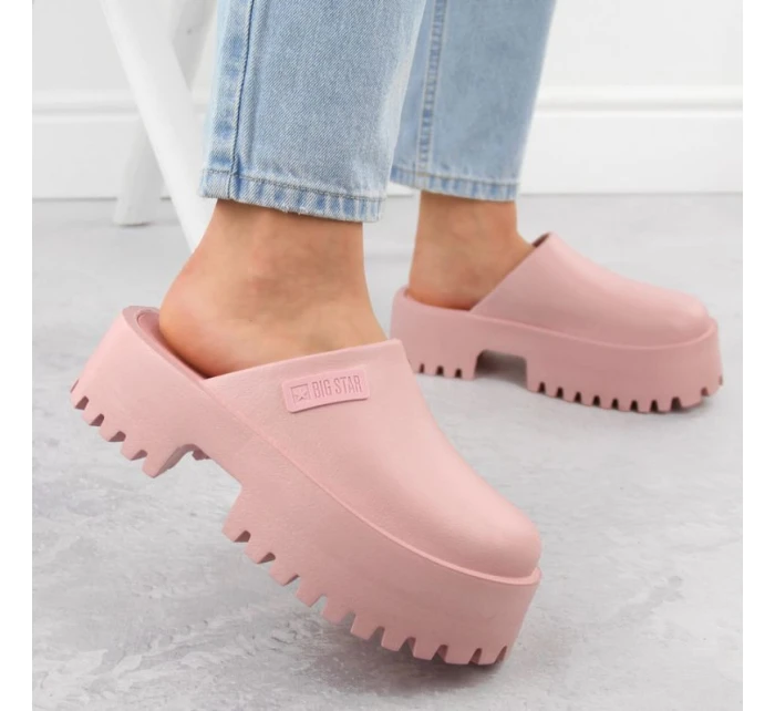 Dreváky s tvrdou podrážkou Big Star W NN274020 INT2083C