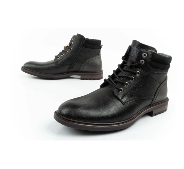 Pánske topánky Wrangler George sable smart fashionable black