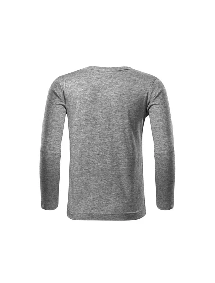 Tričko FitT LS Jr model 18688274 tmavě šedá melange - Malfini Tričko FitT LS Jr model 18688274 tmavě šedá melange - Malfini