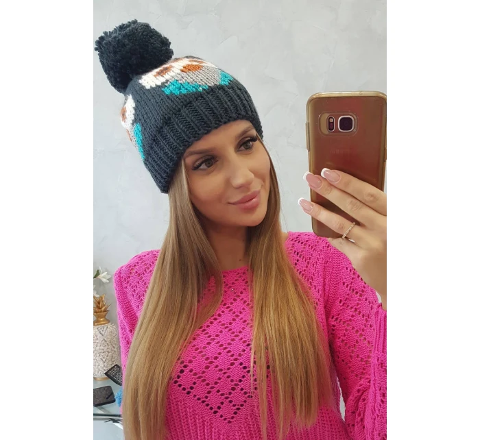 Dámská čepice  navy blue model 18751617 - K-Fashion