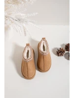 Śniegowce Dziecięce Z Haftem Camel Prina