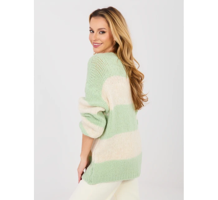 Jumper MI SW 0122.51 svetlozelený