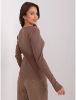 Bluzka RV BZ model 18969995 brązowy - FPrice