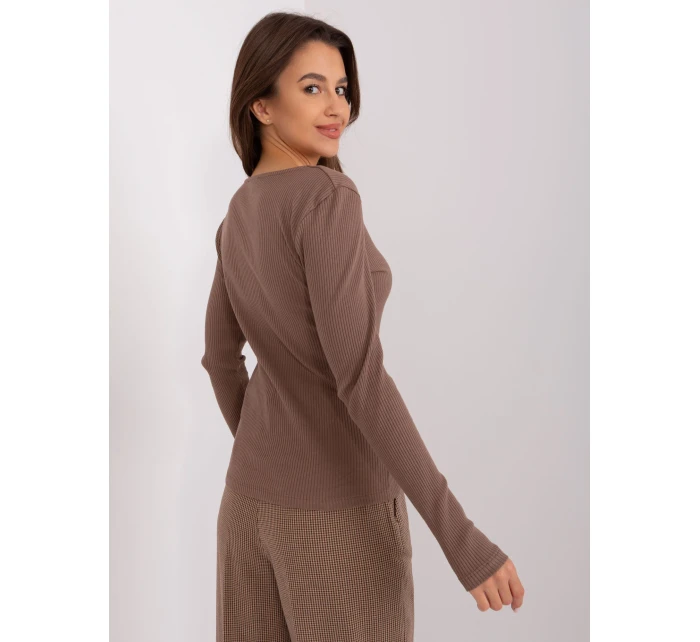 Bluzka RV BZ model 18969995 brązowy - FPrice