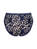 Dámske nohavičky GO Crush High leg C3P - BLUE - modré M008 - SLOGGI Dámske nohavičky GO Crush High leg C3P - BLUE - modré M008 - SLOGGI