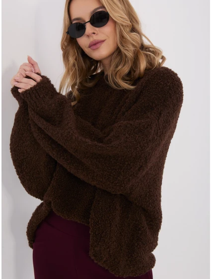 Jumper CH SW 72610.62 tmavohnedý