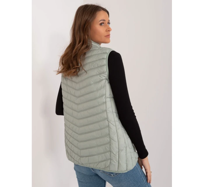 Kamizelka model 20095116 pistacjowy - FPrice