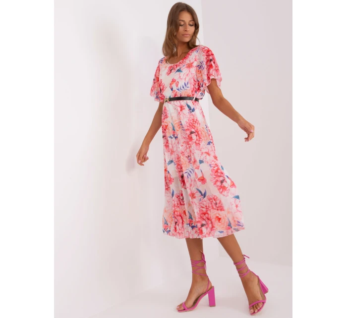 Sukienka DHJ SK beżowy model 18728167 - FPrice Sukienka DHJ SK beżowy model 18728167 - FPrice