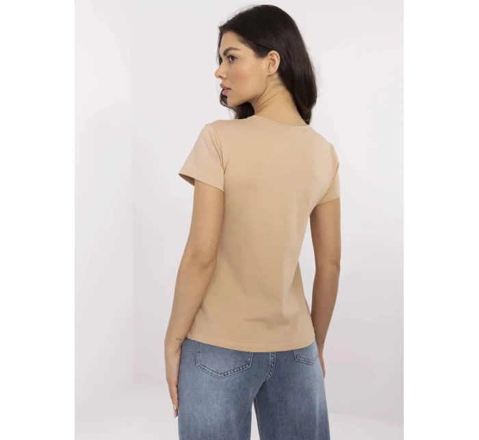 Tričko RV TS 4623.83 ťava